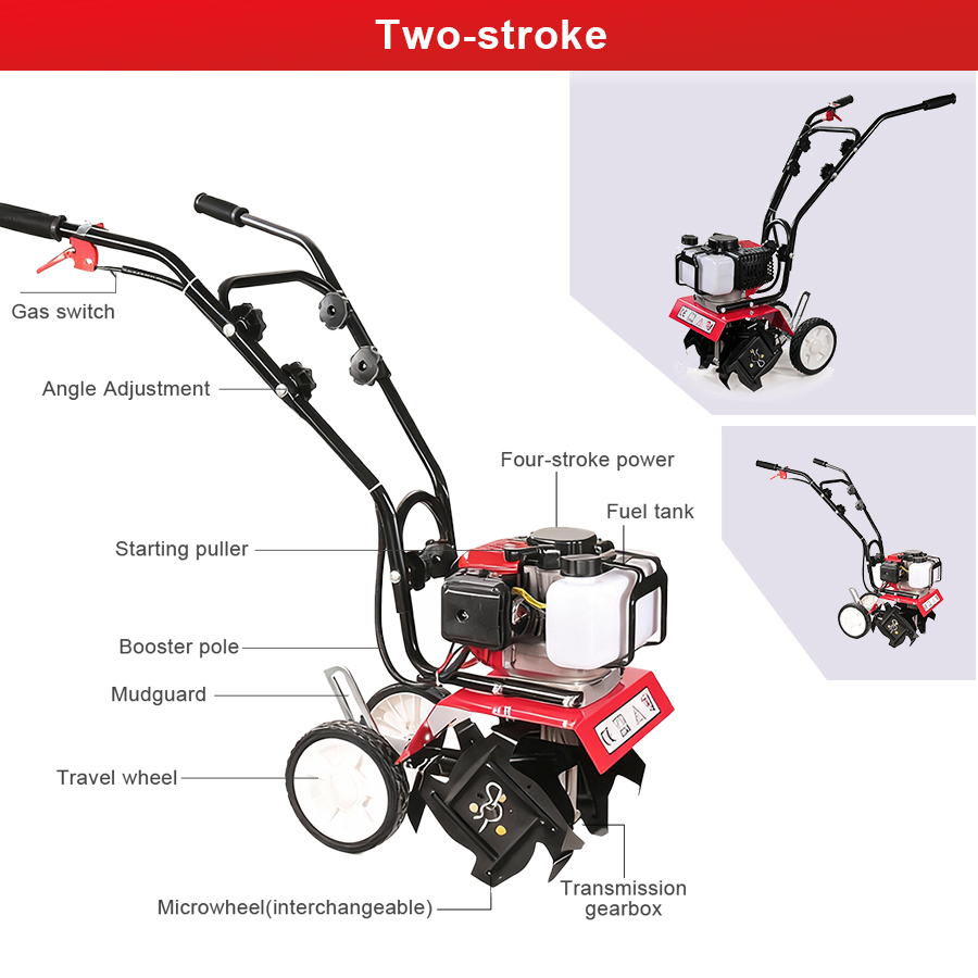 Tungfull Petrol Micro Cultivat - Farming Equipment For Agriculture ulasan dan harga