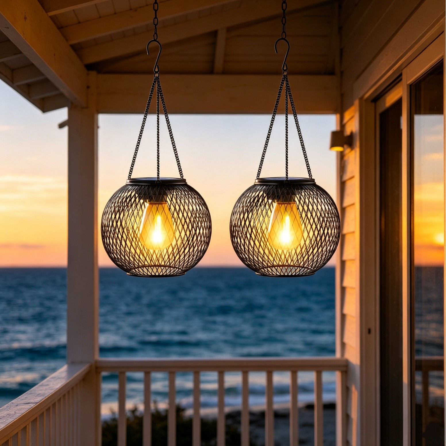 Solar Powered LED Hanging Floo - Farming For Agriculture ulasan dan harga