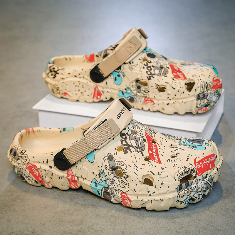 Men Camouflage Clogs Big Size  - Farming For Agriculture ulasan dan harga