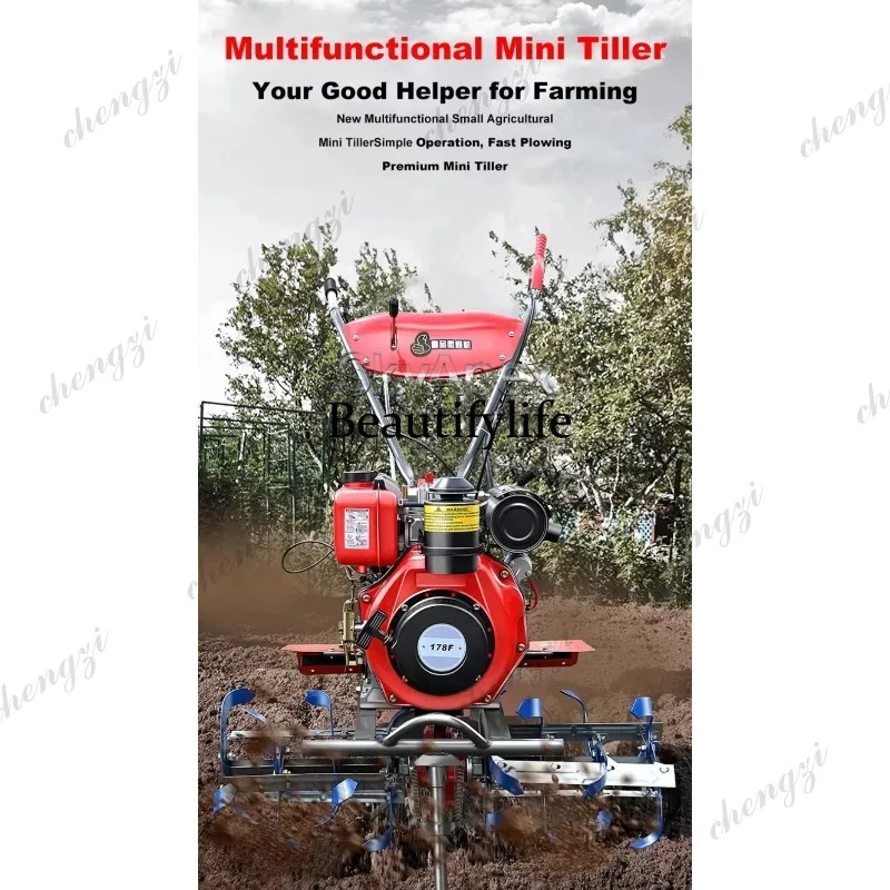 a55  New Mini Rotary Tiller Ho - Farming Equipment For Agriculture ulasan dan harga