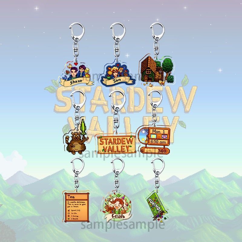 Stardew Valley Pixel Acrylic K - Farming Japan ulasan dan harga