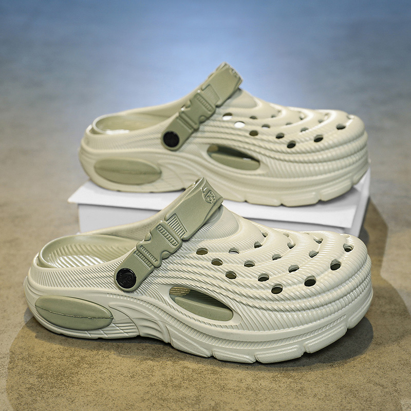 Men's 5cm Thick Sole Clogs Sli - Farming For Agriculture ulasan dan harga