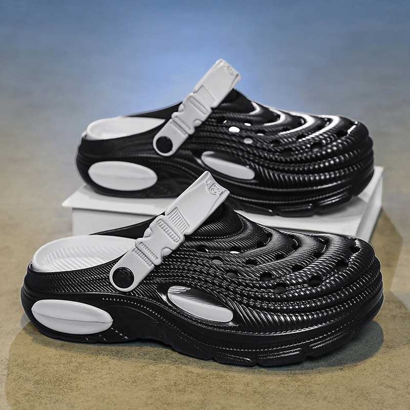 Men's 5cm Thick Sole Clogs Sli - Farming For Agriculture ulasan dan harga
