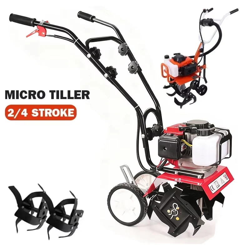 Petrol Mini Cultivator Electri - Farming Equipment For Agriculture ulasan dan harga