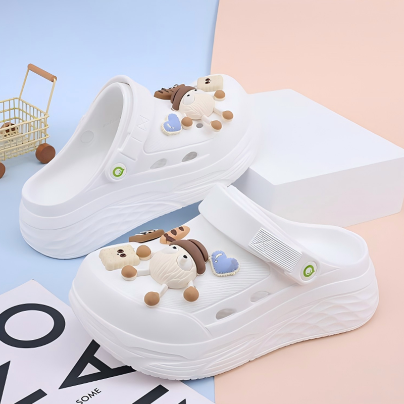 Platform Slippers Summer Women - Farming For Agriculture ulasan dan harga