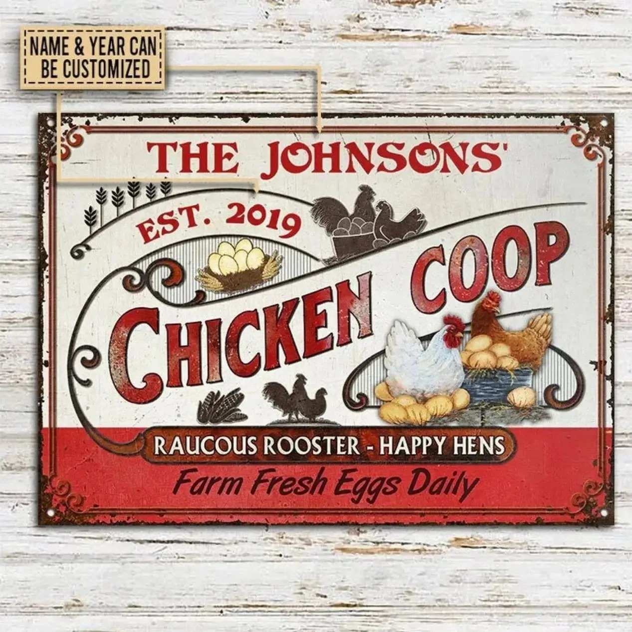 [2D Flat] Customizable Chicken - Farming Farmer ulasan dan harga