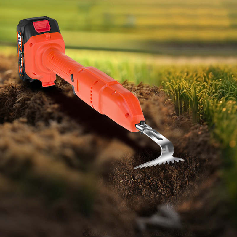 Cordless Electric Tiller 1.5Ah - Farming Equipment For Agriculture ulasan dan harga