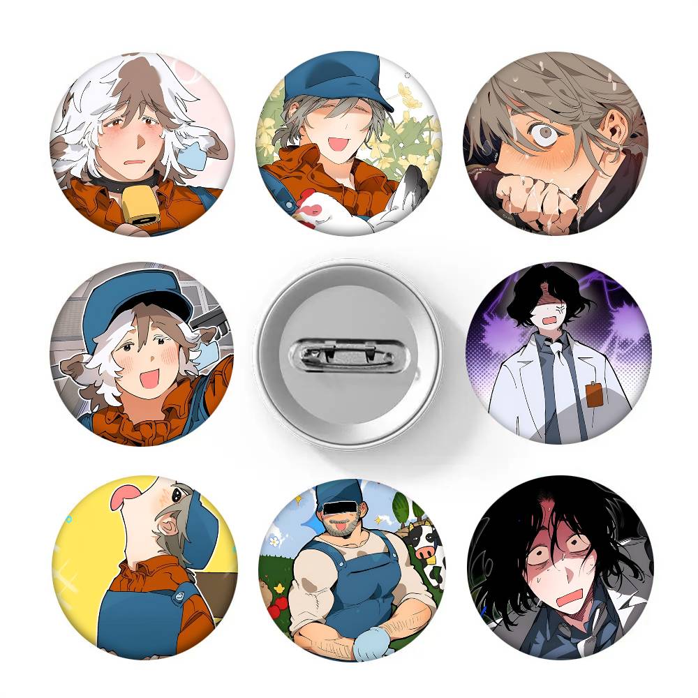 Manhwa Mr As Farm Round Badge  - Farming Japan ulasan dan harga