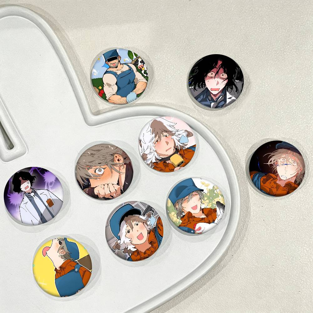 Manhwa Mr As Farm Round Badge  - Farming Japan ulasan dan harga